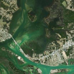 Swansboro High Resolution Satellite Map