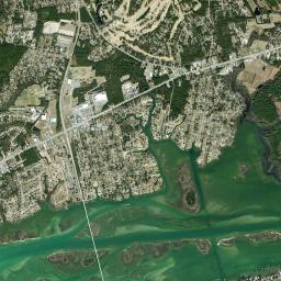 Cedar Point High Resolution Satellite Map