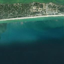 Pine Knoll Shores High Resolution Satellite Map