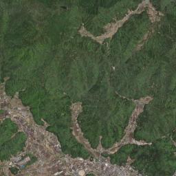 Aki-takata Shi High Resolution Satellite Map