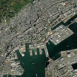 Kobe High Resolution Satellite Map