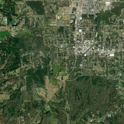 Booneville High Resolution Satellite Map