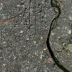 Okayama High Resolution Satellite Map