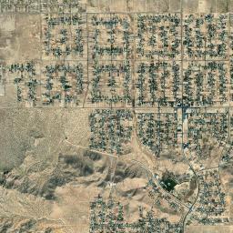 Lake Los Angeles High Resolution Satellite Map