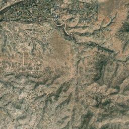 Lake Montezuma High Resolution Satellite Map