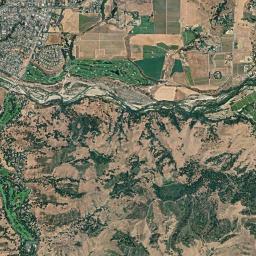 Solvang High Resolution Satellite Map
