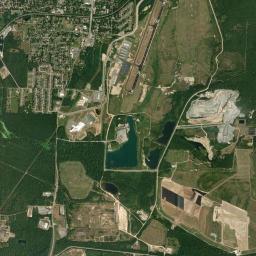 Bryant High Resolution Satellite Map