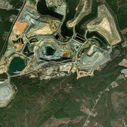Aerial view of Haile Gold Mine