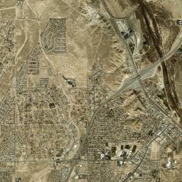 Victorville High Resolution Satellite Map