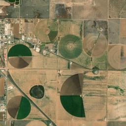 Castro County High Resolution Satellite Map