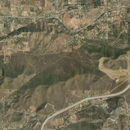 Aerial view of Escondido Canyon