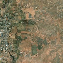 Snowflake High Resolution Satellite Map