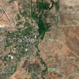 Saint Johns High Resolution Satellite Map