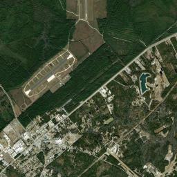 Holly Ridge High Resolution Satellite Map