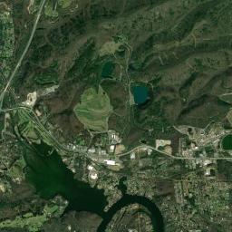 Aerial view of Lake Catherine (South Side)