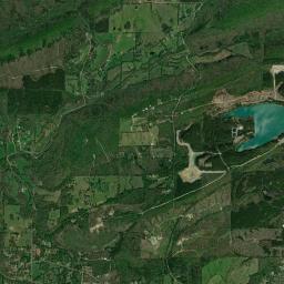 Aerial view of Unnamed Location Near Cemetery