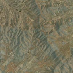 Bish Aghaj High Resolution Satellite Map