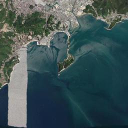 Tonoshō High Resolution Satellite Map