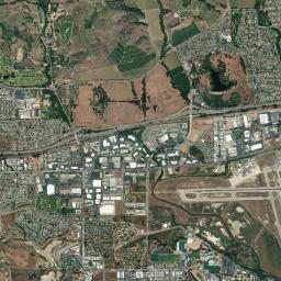 Isla Vista, CA locator map