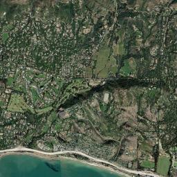 Summerland High Resolution Satellite Map