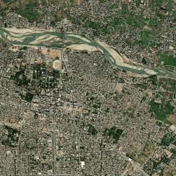 Jalālābād High Resolution Satellite Map