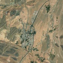 Kahak High Resolution Satellite Map