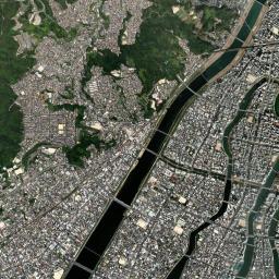 Hiroshima High Resolution Satellite Map