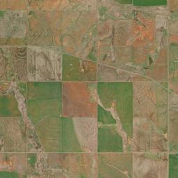 Tillman County High Resolution Satellite Map