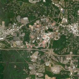 University High Resolution Satellite Map
