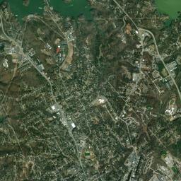 Hall County High Resolution Satellite Map