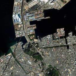 Sakaidechō High Resolution Satellite Map