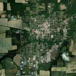 De Witt High Resolution Satellite Map