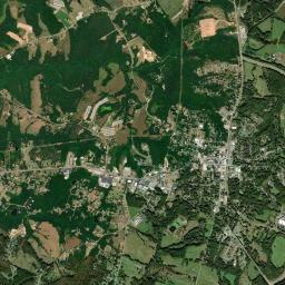 Franklin Springs High Resolution Satellite Map