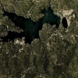 Lake Arrowhead High Resolution Satellite Map