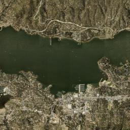 Big Bear Lake High Resolution Satellite Map
