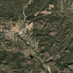 Star Valley High Resolution Satellite Map