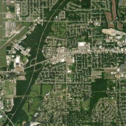 1015-1099 Monroe St Tupelo MS Satellite Map