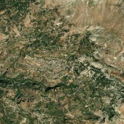 Bcharré High Resolution Satellite Map