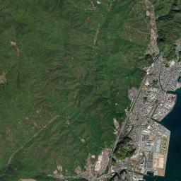 Ōtake-shi High Resolution Satellite Map