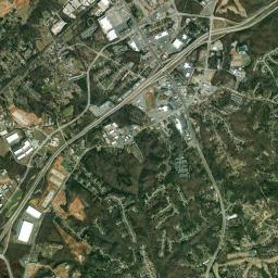 Oakwood High Resolution Satellite Map