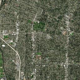 Altadena High Resolution Satellite Map