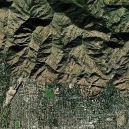 Sierra Madre, CA locator map