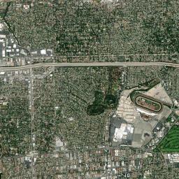 East Pasadena High Resolution Satellite Map