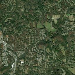 Holly Springs, GA locator map