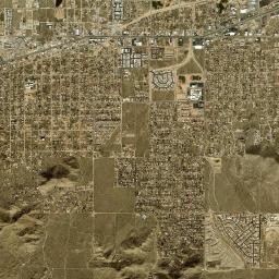 Yucca Valley High Resolution Satellite Map