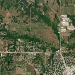 Oakland High Resolution Satellite Map