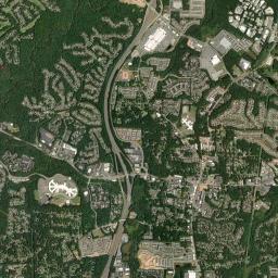 Woodstock High Resolution Satellite Map