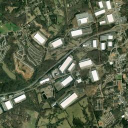 Braselton High Resolution Satellite Map