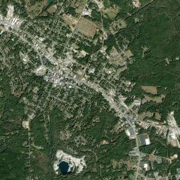 Elberton High Resolution Satellite Map