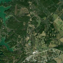 Calhoun Falls High Resolution Satellite Map